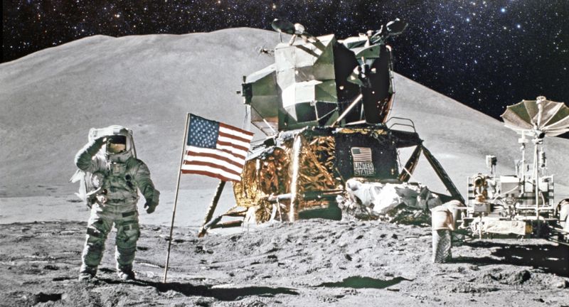 <p>Human exploration of the Moon began with the historic Apollo 11 mission, which landed the first humans, Neil Armstrong and Buzz Aldrin, on the Moon in July 1969. This monumental achievement marked the first time humans set foot on another celestial body, fulfilling a centuries-old dream and opening a new era in space exploration. Since then, several other manned missions have visited the Moon, each contributing valuable knowledge about our closest celestial neighbor. The legacy of the Apollo missions continues to inspire future generations of explorers and scientists, with plans for returning humans to the Moon and beyond.</p>
