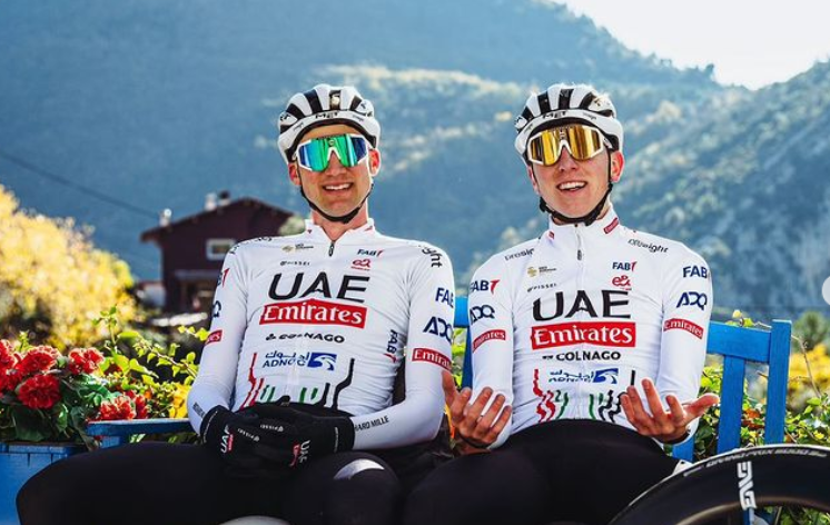 UAE Team Emirates heads to MilanSan Remo with formidable sevenmember