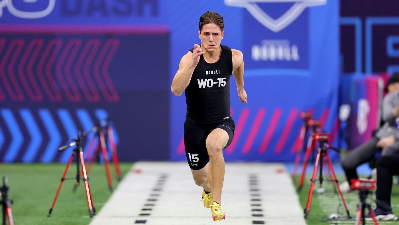 2024 nfl combine: 49ers' christian mccaffrey just barely beaten out by little brother in 40-yard dash