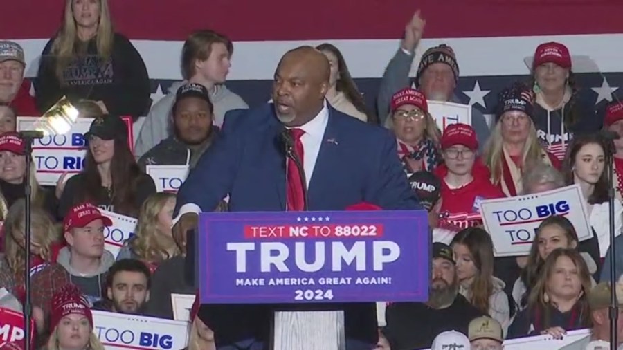 Donald Trump Endorses Mark Robinson For Governor At Greensboro Rally