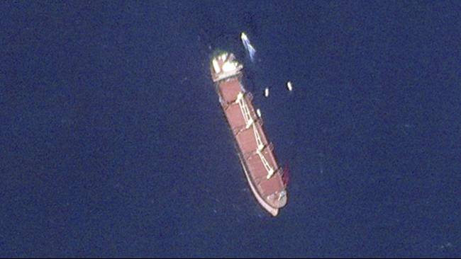 kapal kargo inggris yang diserang kelompok houthi di laut merah dipastikan tenggelam