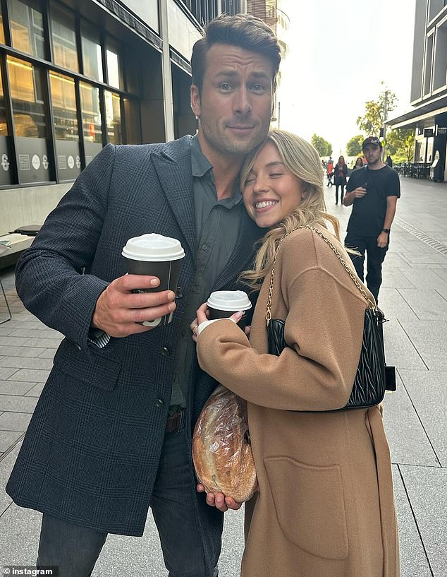 hilarious moment sydney sweeney shoots down rumors of affair with rom-com costar glen powell in snl monologue before pointing out her 'fiancé' in the crowd... glen powell