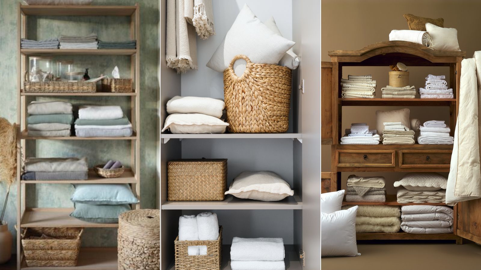 This is how to store towels and linens to keep them soft and fresh for