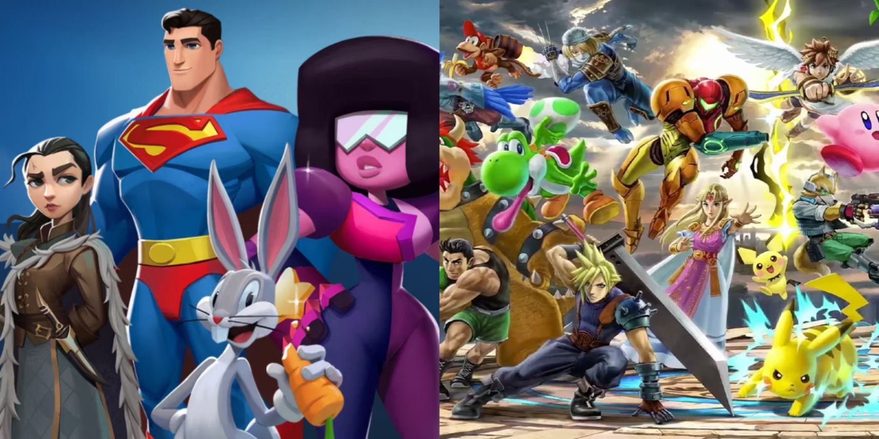 amazon, super smash bros. 6 might want to go for a walk in multiversus' shoes