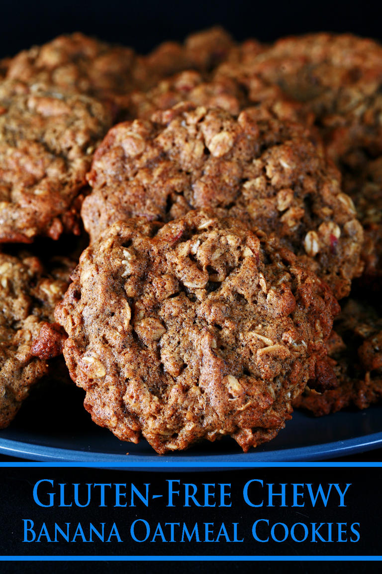 Gluten-Free Banana Oatmeal Cookies