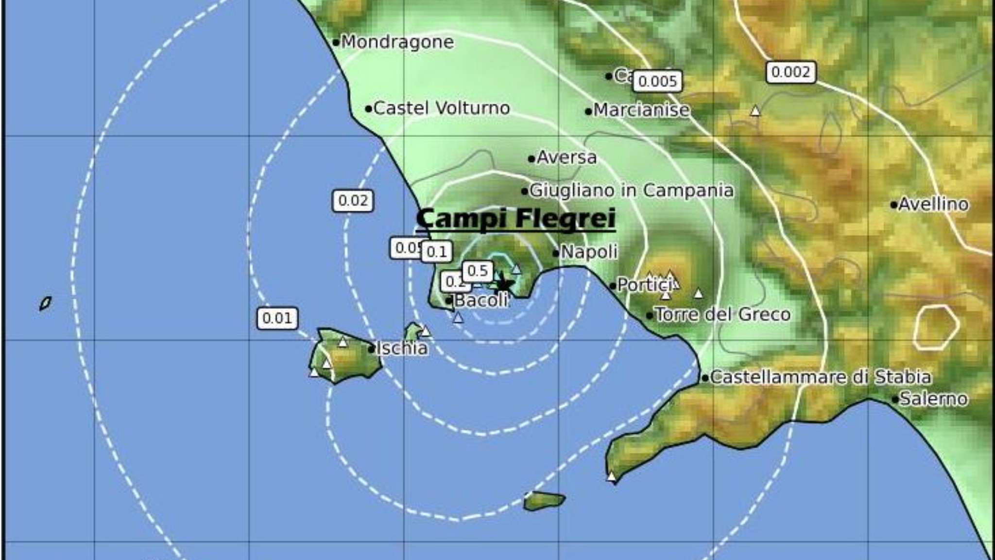 Campi Flegrei, Scossa Di Terremoto 3.4. Avvertita Anche Ai Piani Bassi