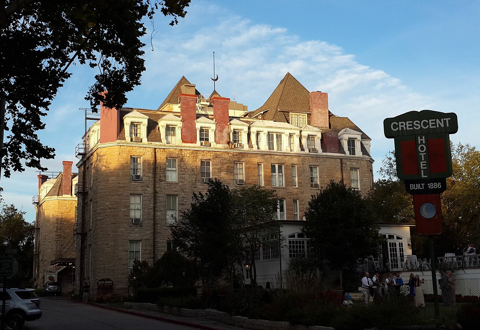 Known as the most haunted hotel in America, the Crescent Hotel was built during the 19th century. Located on the top of the Ozark Mountains, it was once a women’s college and a hospital. But today, the hotel is a permanent residence of the most famous ghost, Dr. Norman Baker, who once operated a cancer care hospital here.