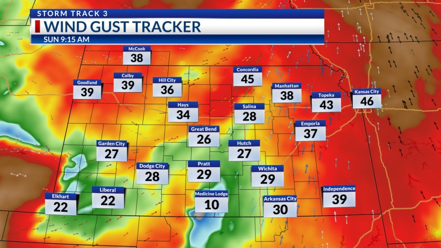 Storm Track 3 Forecast: High Fire Danger Today, Rain Later In The Week