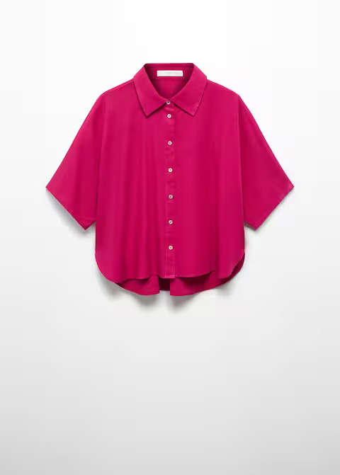 10 camisas de lino de mango que puedes comprar ya súper baratas y llevar con pitillos en primavera/verano