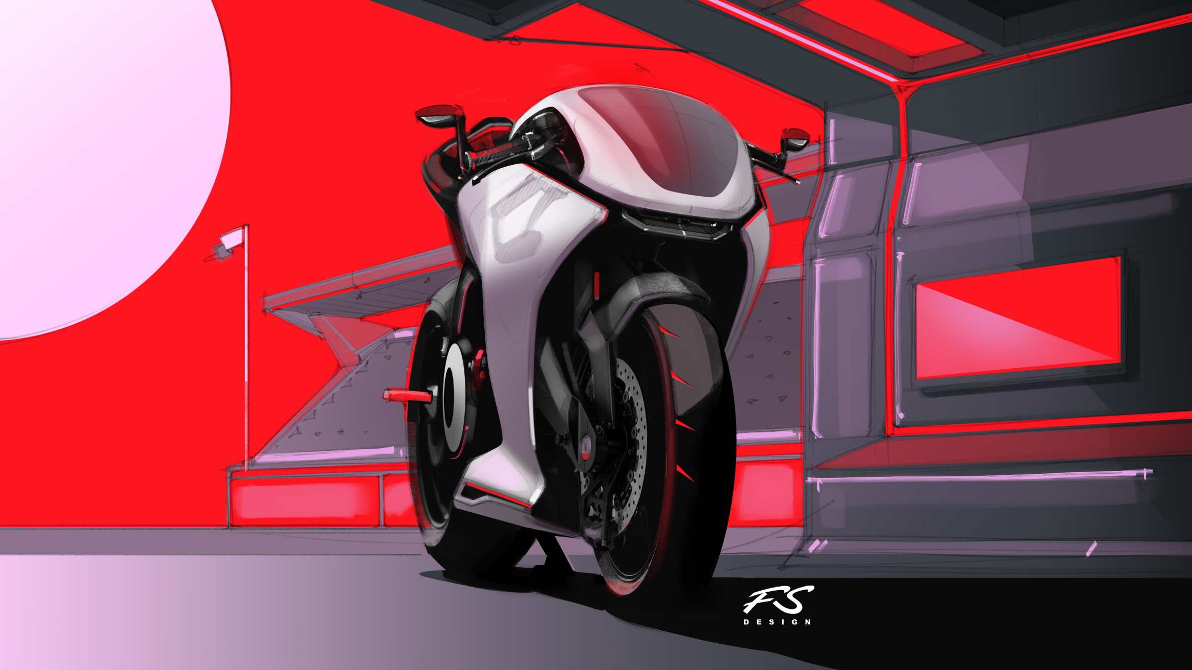 uno de los mejores diseñadores crea la moto del futuro que podría pasar por la de akira