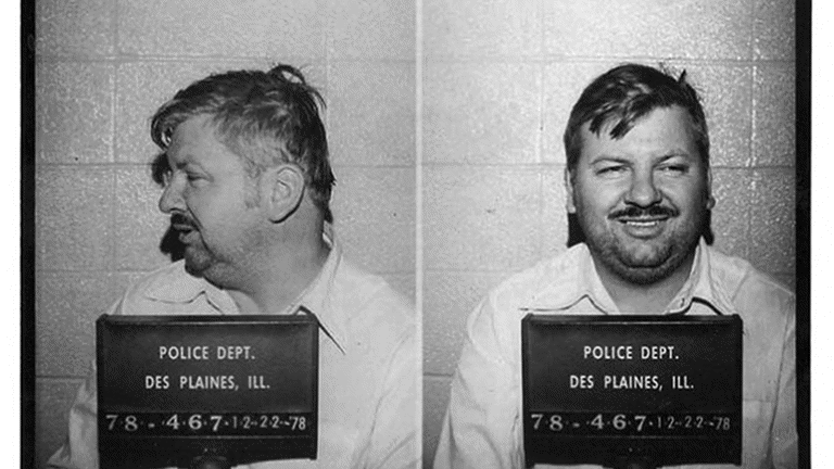 John Wayne Gacy is one of the most well-known serial killers in history. Bureau of Prisons/Getty Images