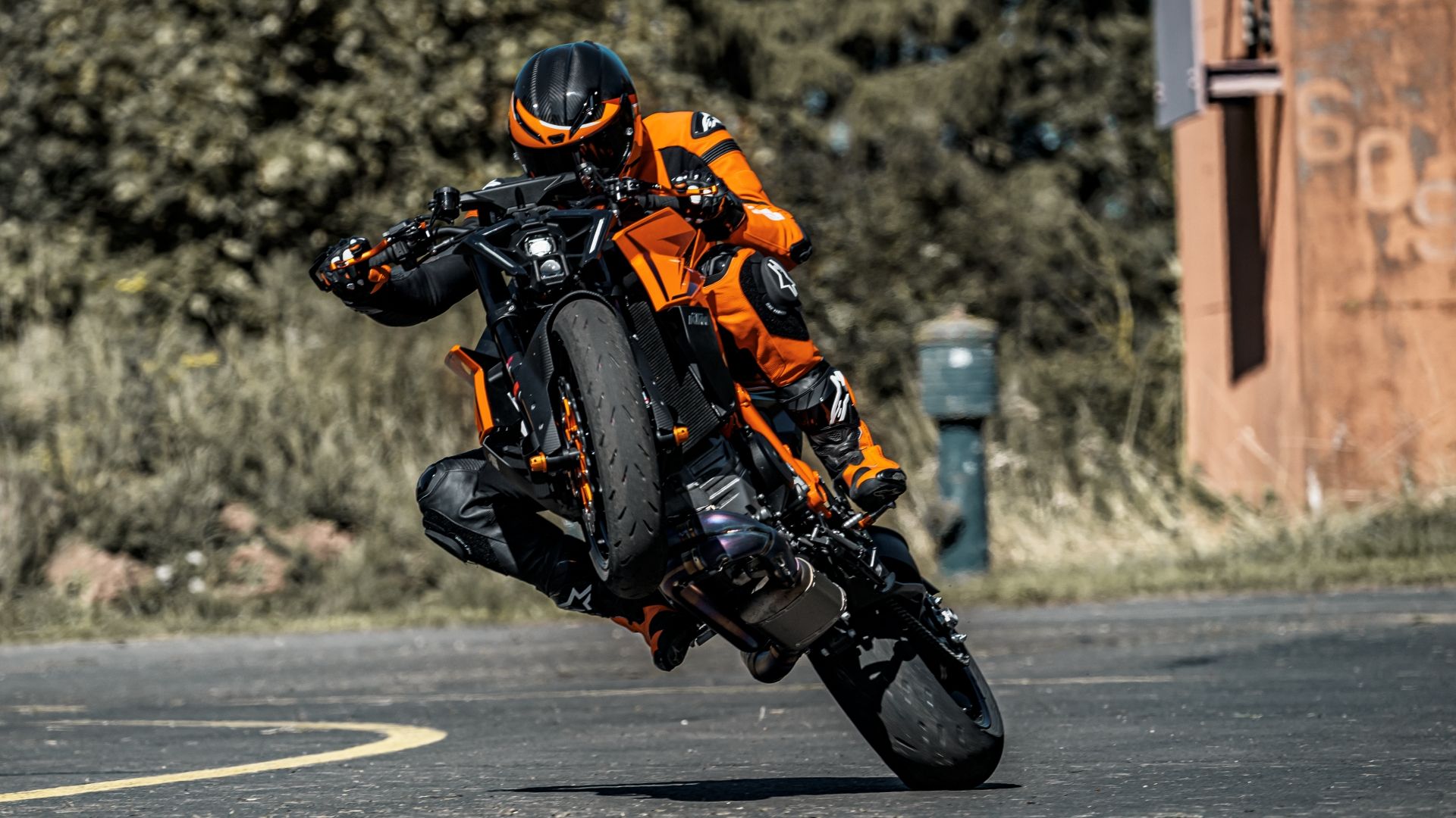why the 2024 ktm duke 990 is called 'the sniper'