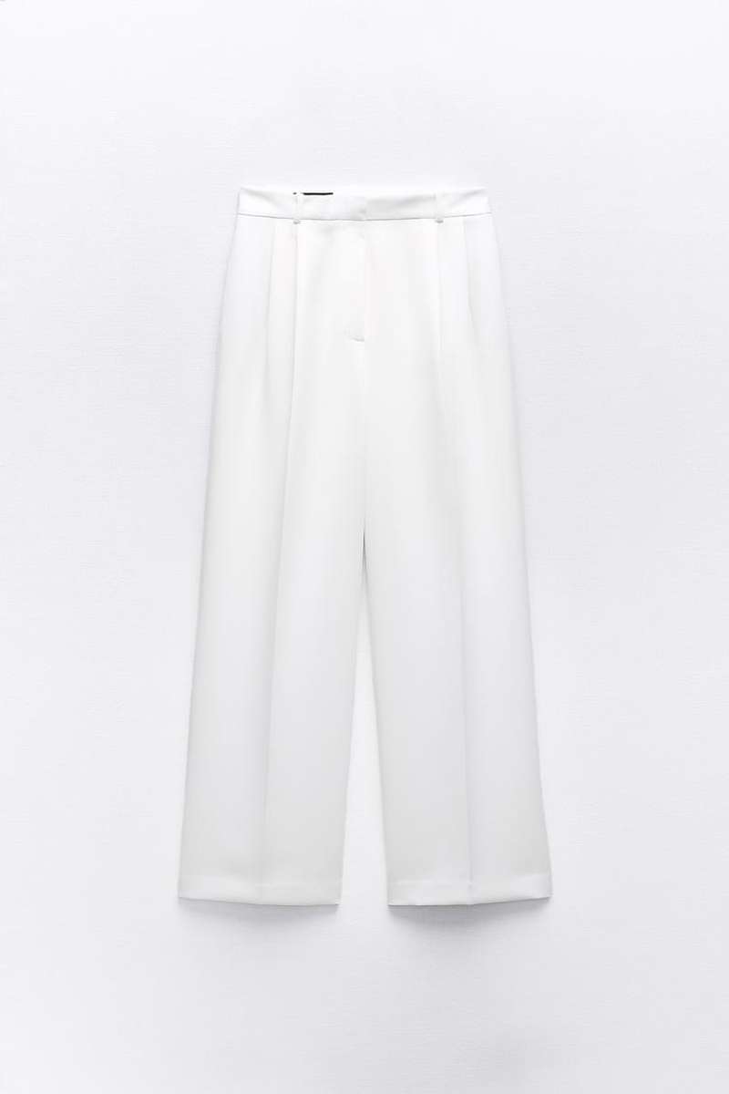 el pantalón blanco de vestir de zara que agotarán las de 50 más elegantes