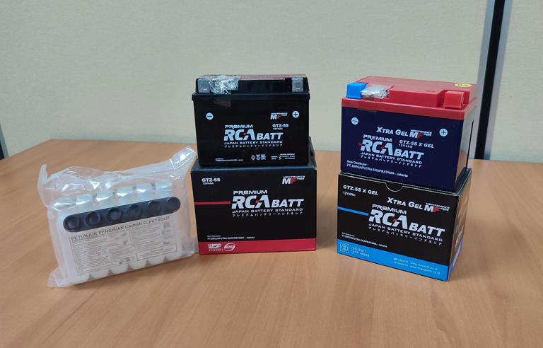Aki Motor Gel RCA Batt Punya Kelebihan Dari Aki Kering Biasa Bikin