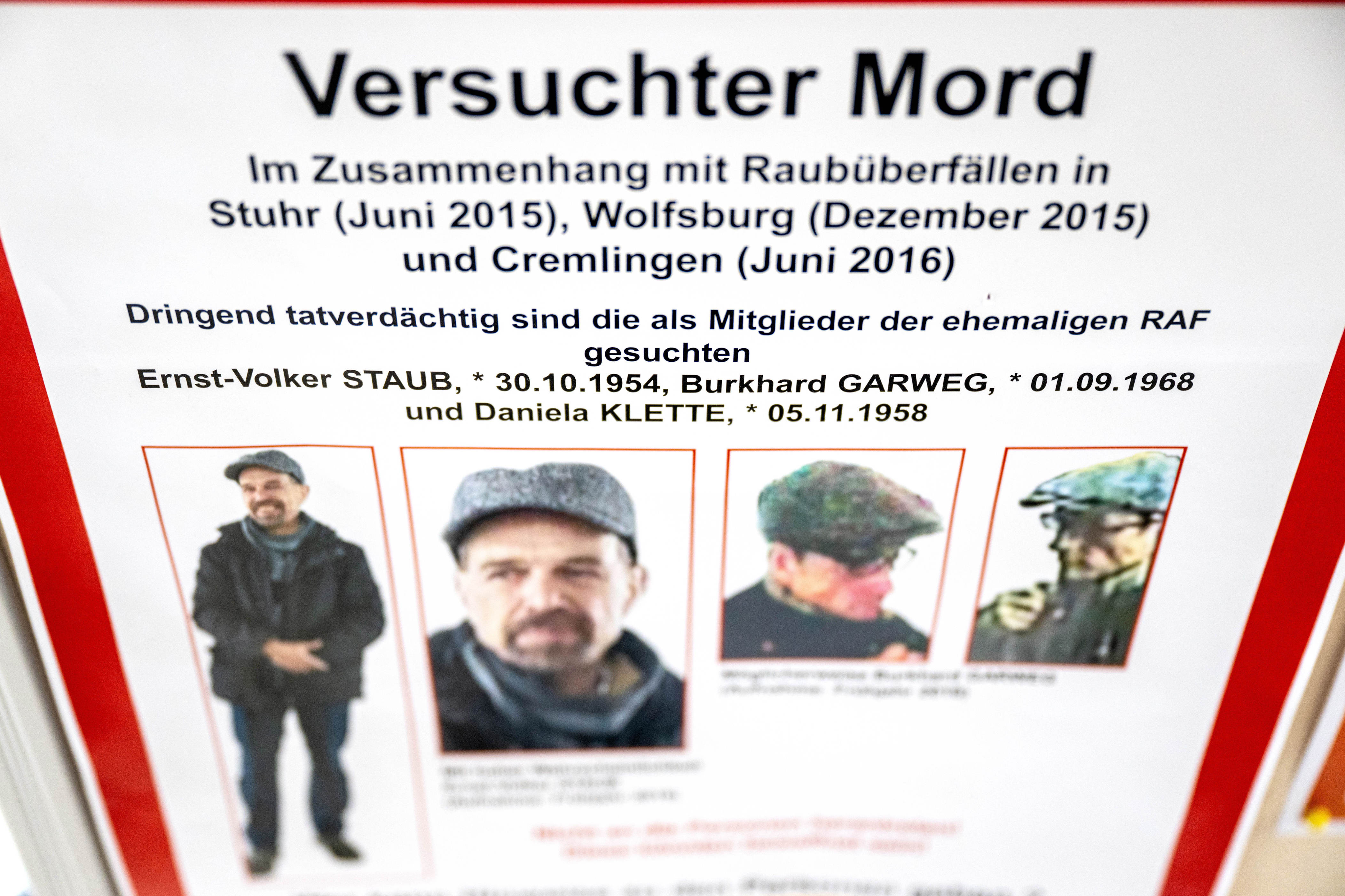 deutsche polizei sucht weiterhin nach raf-terroristen