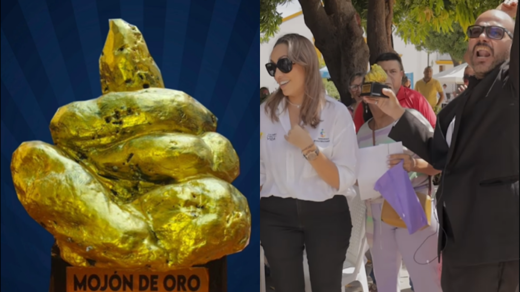 ‘el mojón de oro’: entregan polémico premio en valledupar en honor a la ineficiencia