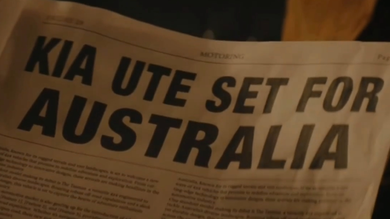 kia releases star-studded australian commercial for new ute