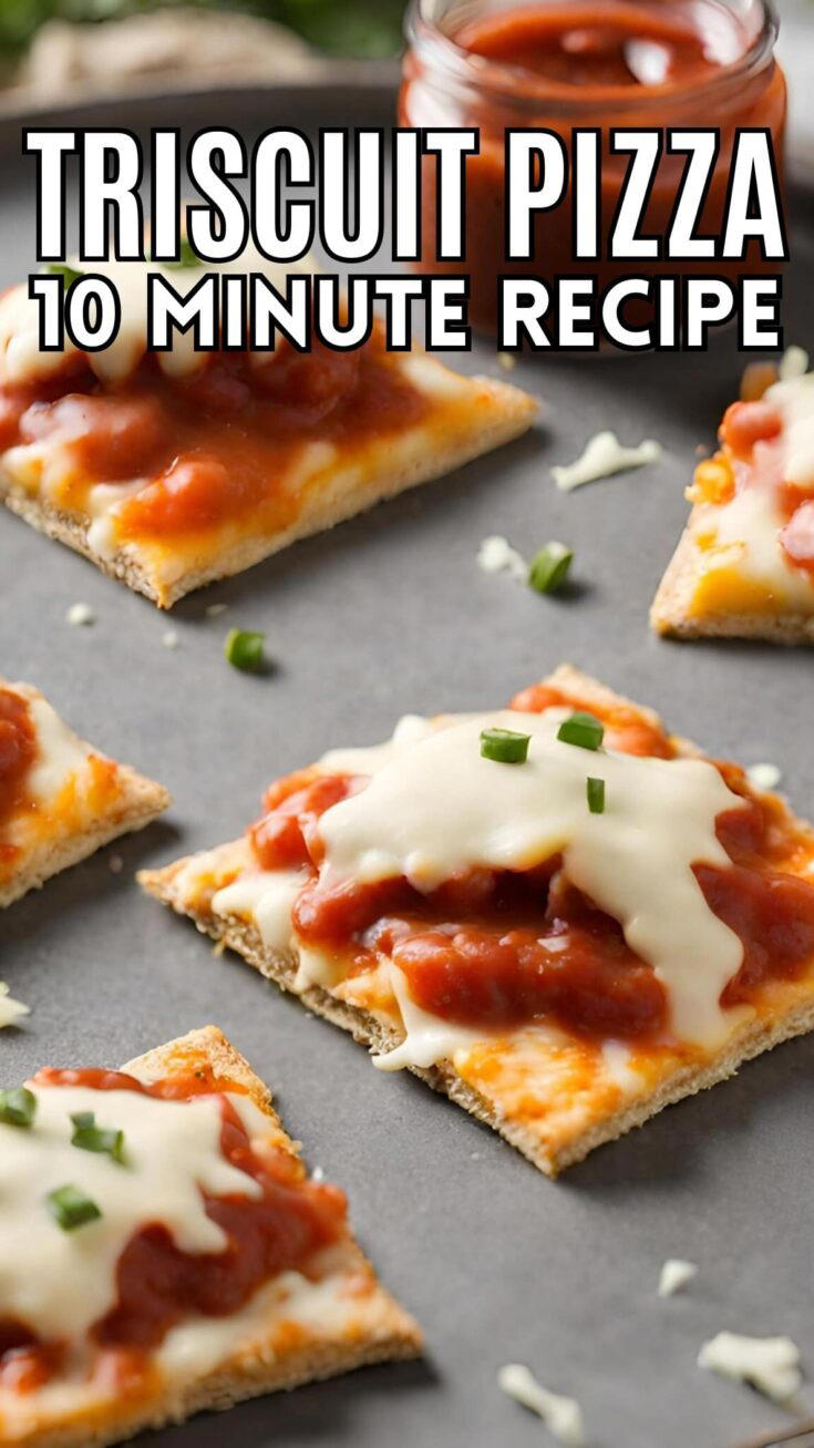 Triscuit Pizza Recipe - An Easy Appetizer or a Tasty Snack