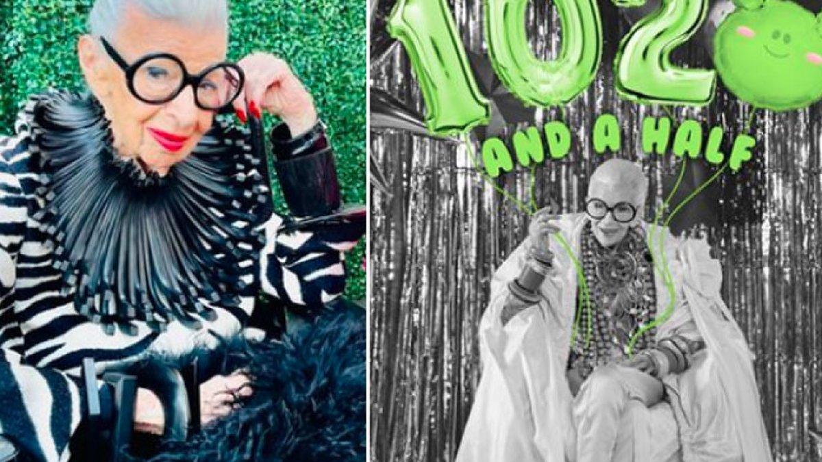 kabar duka,iris apfel nenek-nenek modis yang jadi icon fashion meninggal di usia 102 tahun