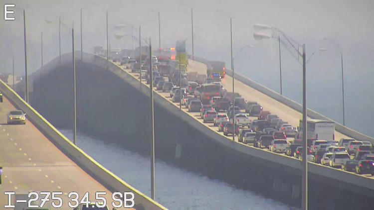 Hit And Run Crash On Howard Frankland Bridge Causes Delays