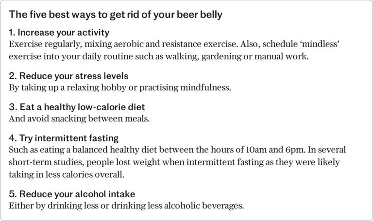 How To Lose Your Beer Belly – Without Totally Giving Up Alcohol