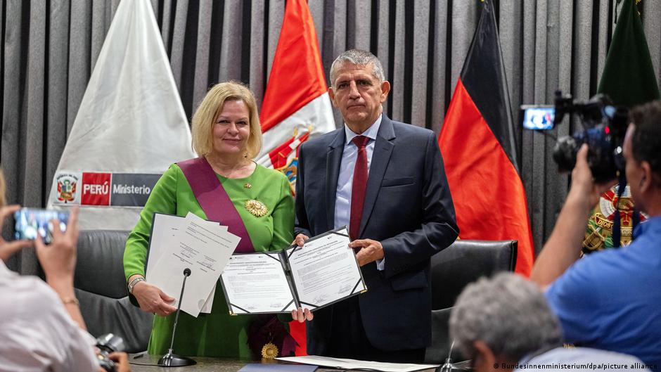 alemania estrecha cooperación con brasil, perú, ecuador y colombia en lucha contra el narcotráfico
