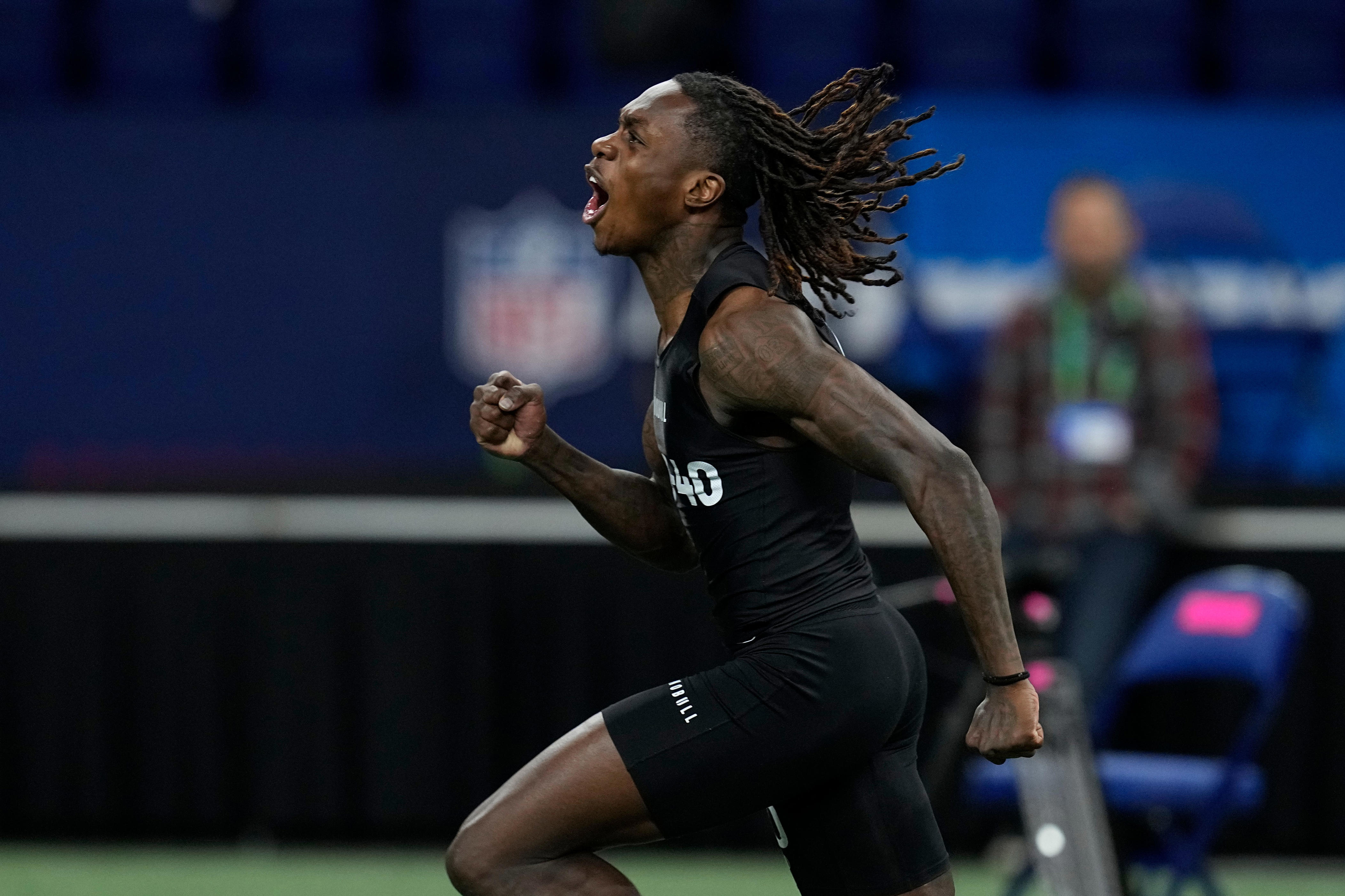 Texas WR Xavier Worthy Runs Fastest Ever 40-yard Dash At NFL Combine