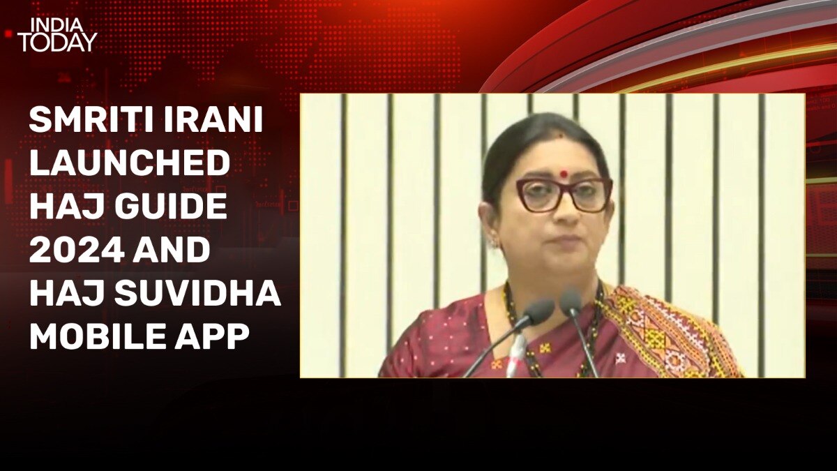 Smriti Irani Issues Haj Guidelines For Current Year, Launches Haj ...