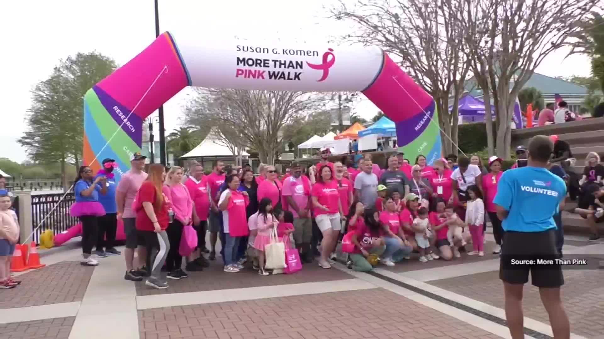 Susan G. Komen More Than Pink Walk Raises Over $200K For Breast Cancer