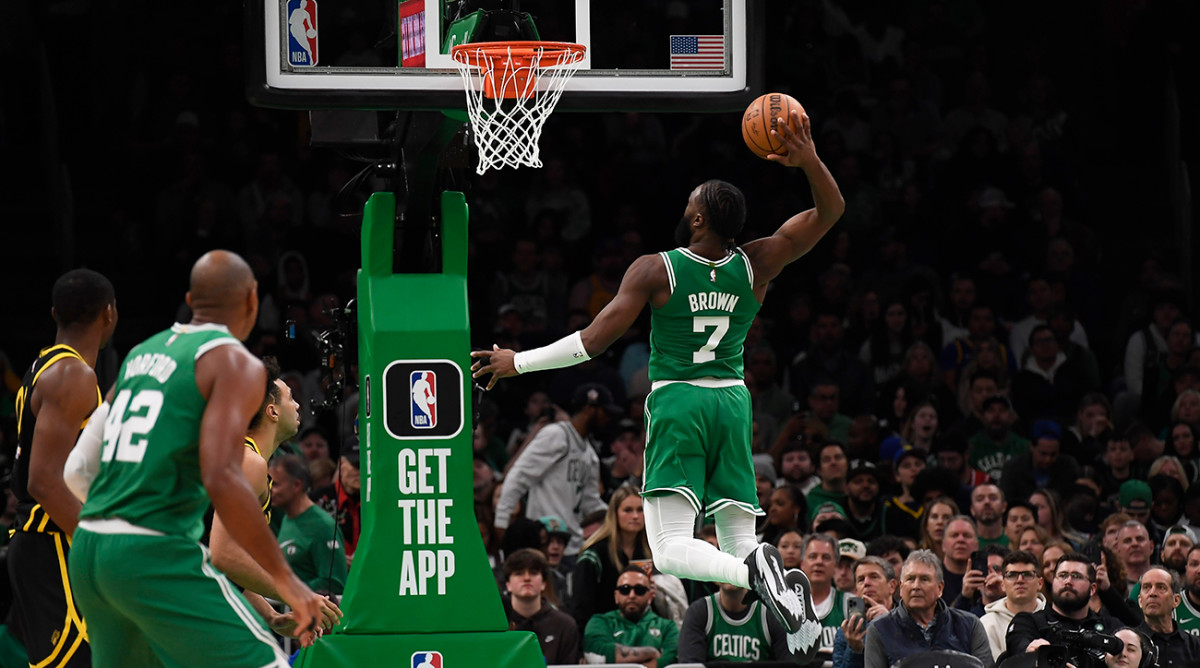 jaylen brown punished warriors for 'disrespectful' coverage during 52-point blowout
