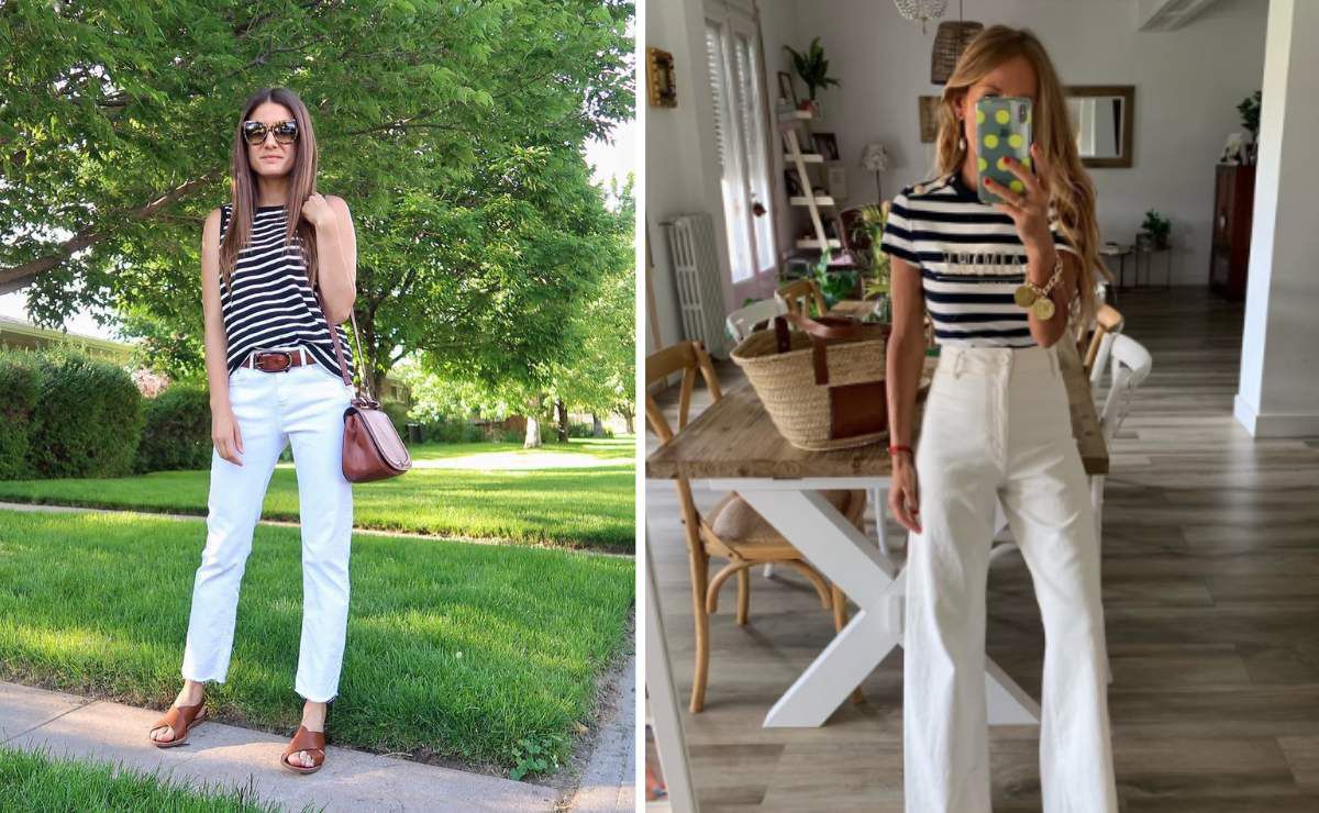 cómo combinar un pantalón blanco en primavera, 5 hermosos outfits