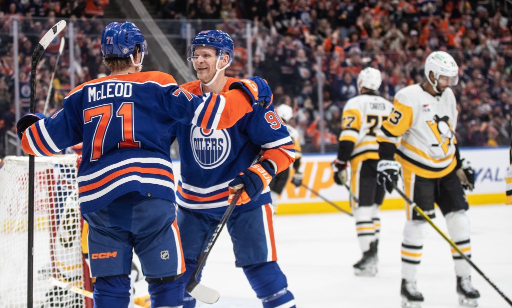 Edmonton Oilers Pummel Pittsburgh Penguins 6-1