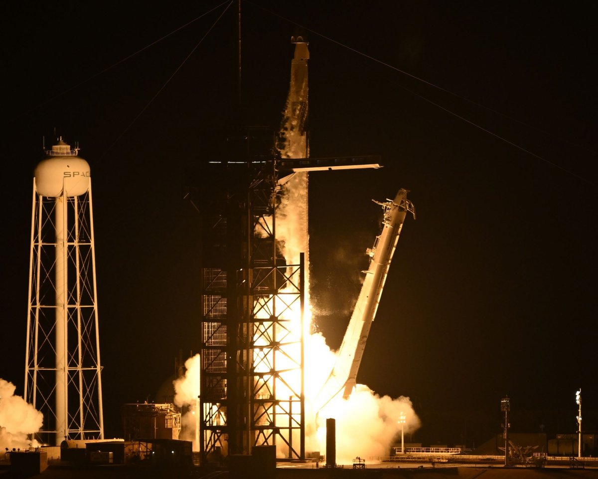 nasa's spacex crew-8 mission en route to international space station