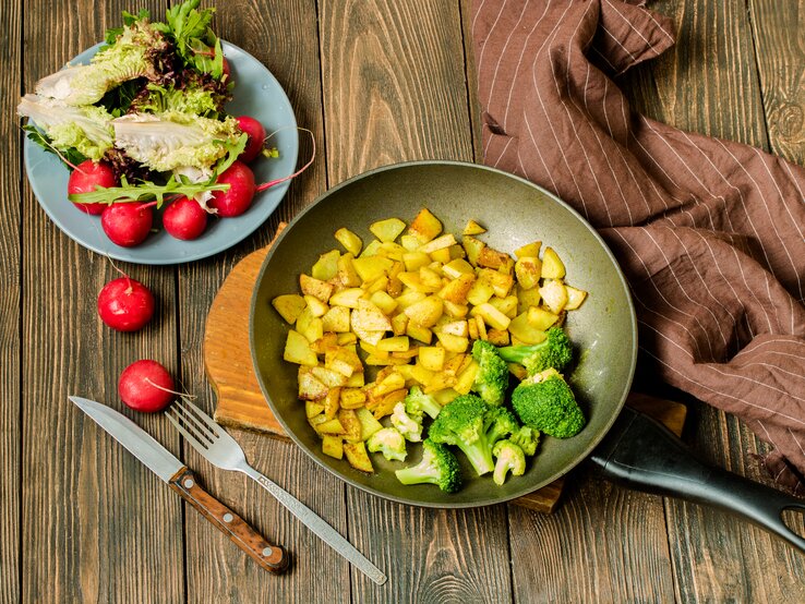 Bratkartoffeln Mit Brokkoli: Köstlicher Hunger-Stopper