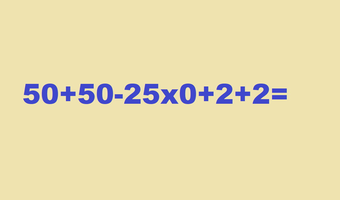 podchwytliwa zagadka matematyczna. spróbuj rozwiązać bez kalkulatora