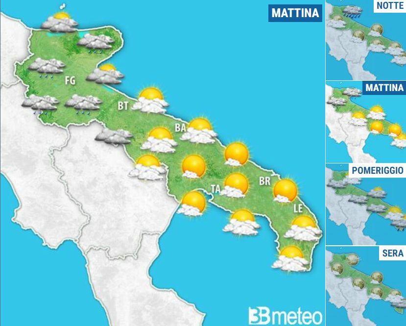 Maltempo, Pioggia E Vento Forte Sulla Puglia. La Settimana Inizia All ...