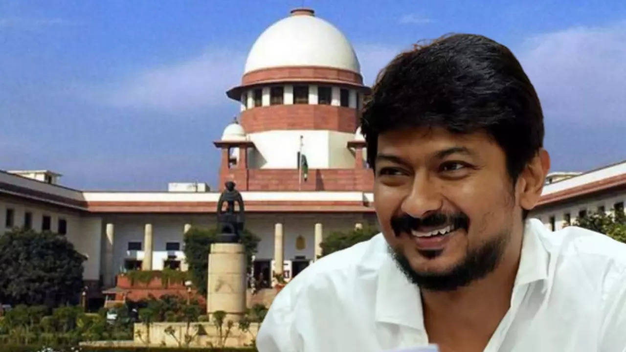 'you should be aware of consequences...': udhayanidhi stalin faces sc heat over sanatana row
