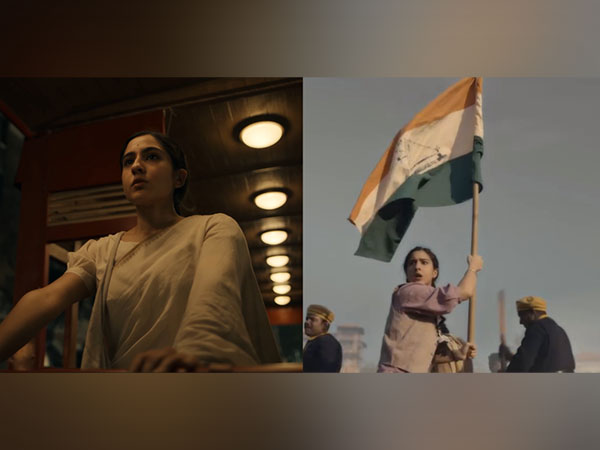 amazon, 'ae watan mere watan' trailer: sara ali khan fights for freedom against the british