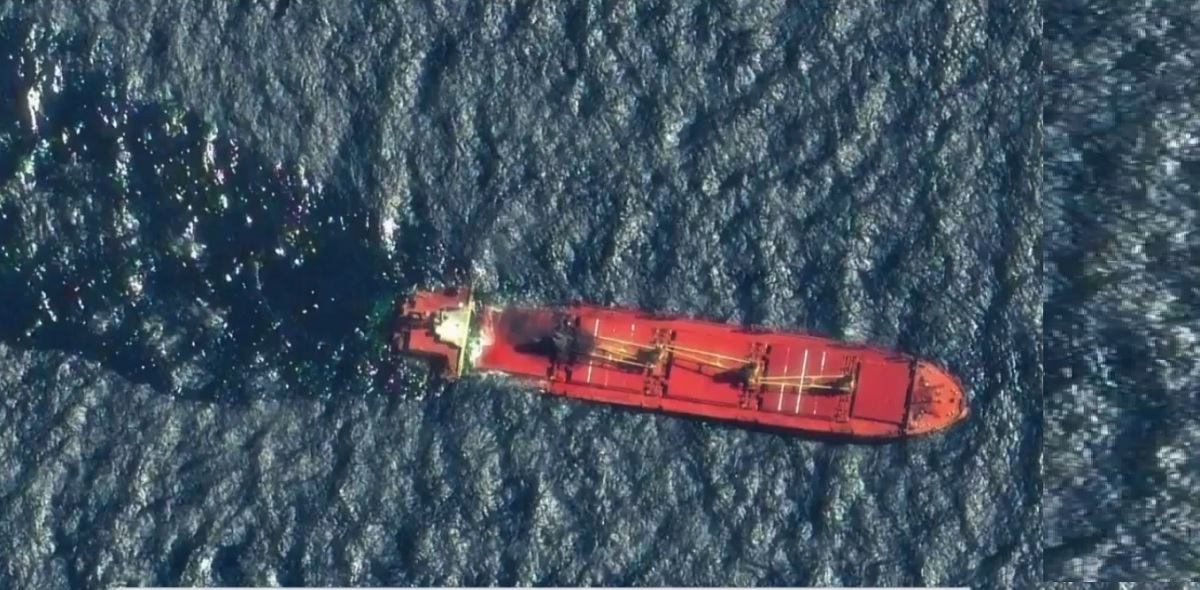 desastre ecológico por el hundimiento de un buque británico en el mar rojo: «podría agotarse el oxígeno&q