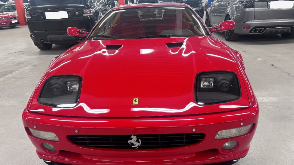 rare ferrari recovered after being stolen in 1995