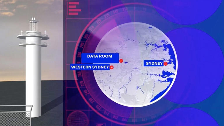 The air traffic control tower at Sydney's new airport won't look like this