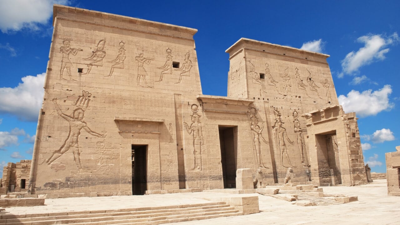 <p>This temple is believed to be the place where ancient goddess, Isis, found the heart of Osiris, so it’s dedicated to them and their son, Horus. Philae sits on Agilika Island, and it’s undoubtedly one of the most peaceful and beautiful places where you can spend your time.</p>