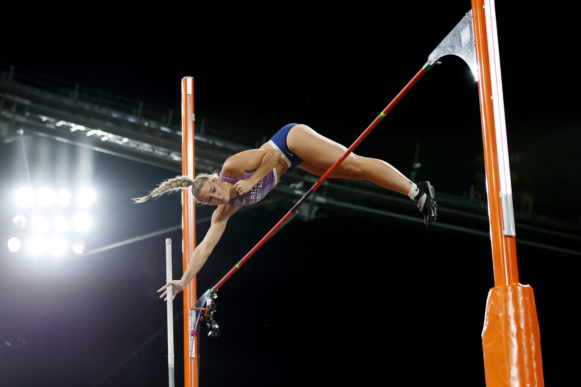 Molly Caudrey, Britain’s pole-vaulting medal hope with a gruesome ...