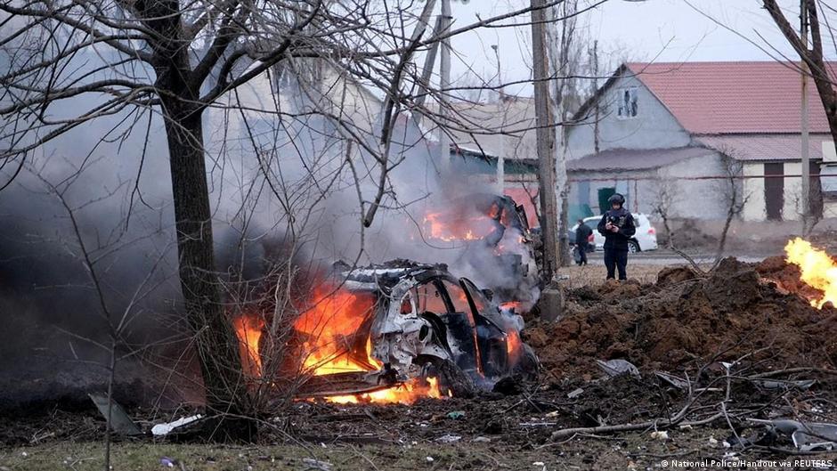 ukraine updates: kyiv claims russian bridge explosion