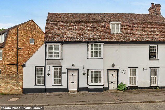 leafy village cottage dating back to the 17th century up for sale for £395k - complete with secret tunnel used by catholics to flee henry viii's purges