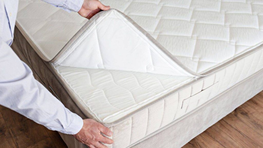 <p>Mattress stains can be unsightly and embarrassing, but you don’t have to spend a fortune on professional cleaners. Add a mixture of Dawn, peroxide, and baking soda to a spray bottle and spray the affected area; once the area has dried, you can vacuum the surface clean.</p>