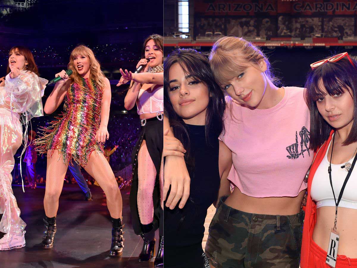 <p>Camila Cabello is a Cuban-American singer known for hits like "Havana." Charli XCX is a British singer-songwriter famous for songs like "Boom Clap" and "1999."On May 8, 2018, Glendale, Arizona witnessed a star-studded spectacle as Charli XCX, Taylor Swift, and Camila Cabello kicked off Taylor Swift's Reputation Stadium Tour.</p> <p>The trio's electrifying performance captivated the audience, blending their unique styles seamlessly. Their collaboration set the stage on fire, showcasing their immense talent and camaraderie. Opening night was a testament to Swift's ability to unite powerhouse performers for an unforgettable concert experience, leaving fans in awe of the dynamic energy and infectious enthusiasm that filled University of Phoenix Stadium.</p>