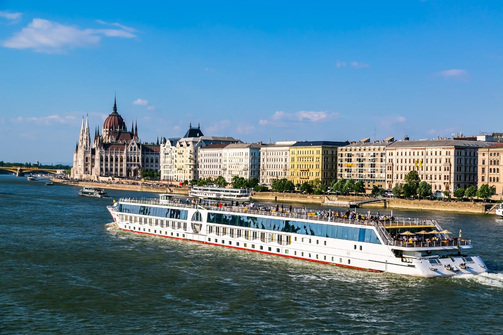 <p>Float along the Danube, stopping to explore historic European cities like Vienna, Budapest, and Bratislava.</p>