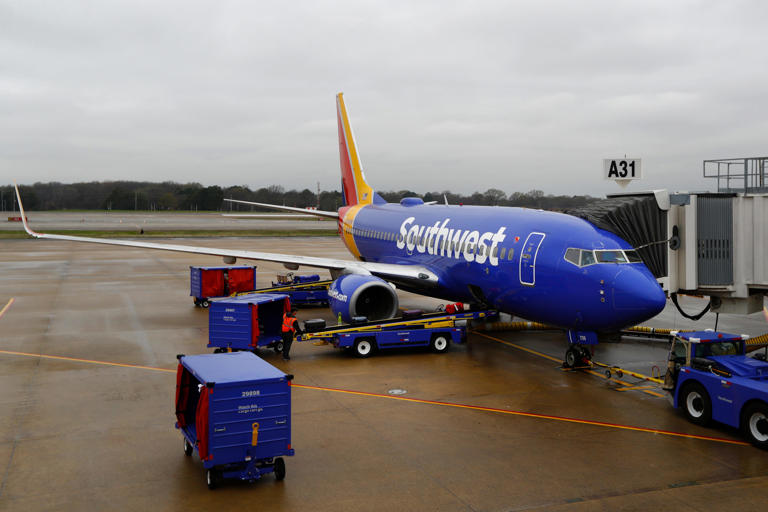 Southwest Airlines is reducing its number of daily flights between Memphis and Atlanta.
