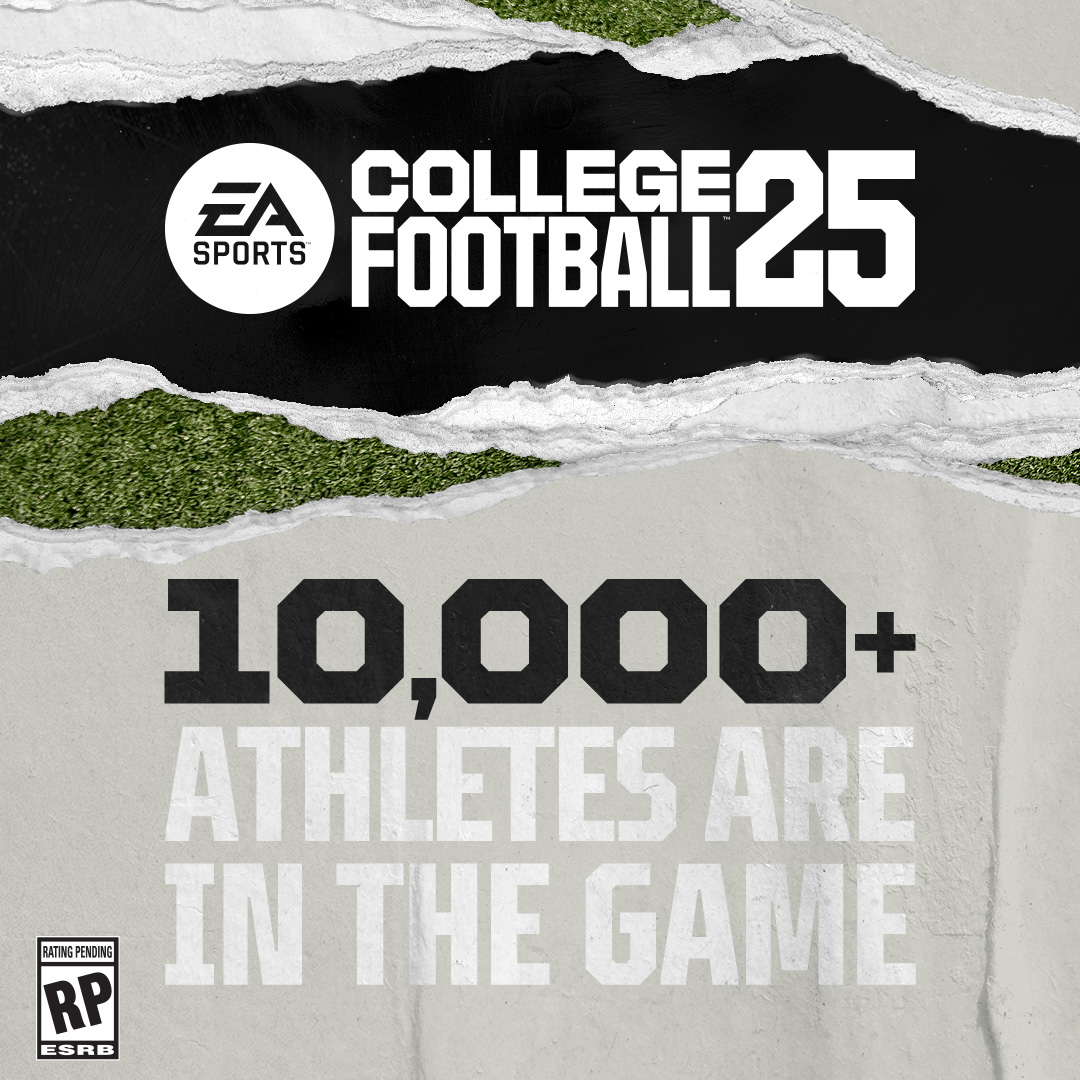 EA Sports College Football 25 Athletes: Over 10,000 Athletes Are In The ...